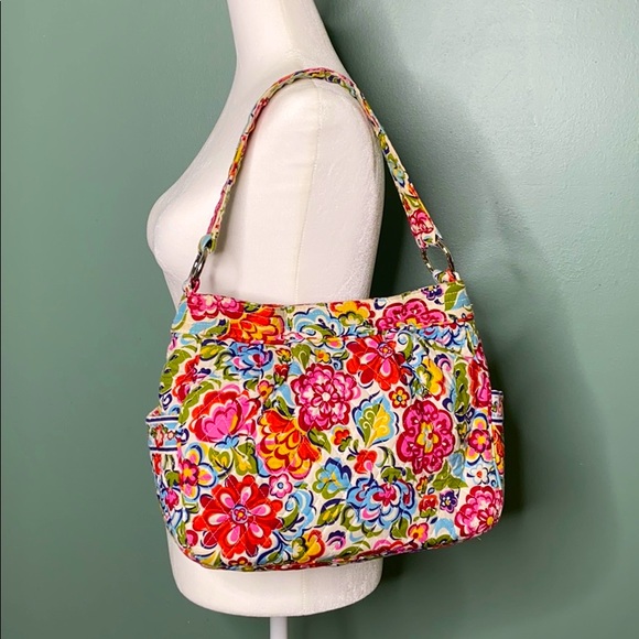 Vera Bradley Handbags - Vera Bradley Hope Garden Quilted Shoulder Tote Bag